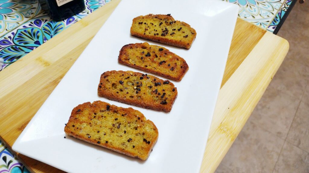 Fresh Bruschetta from the garden!